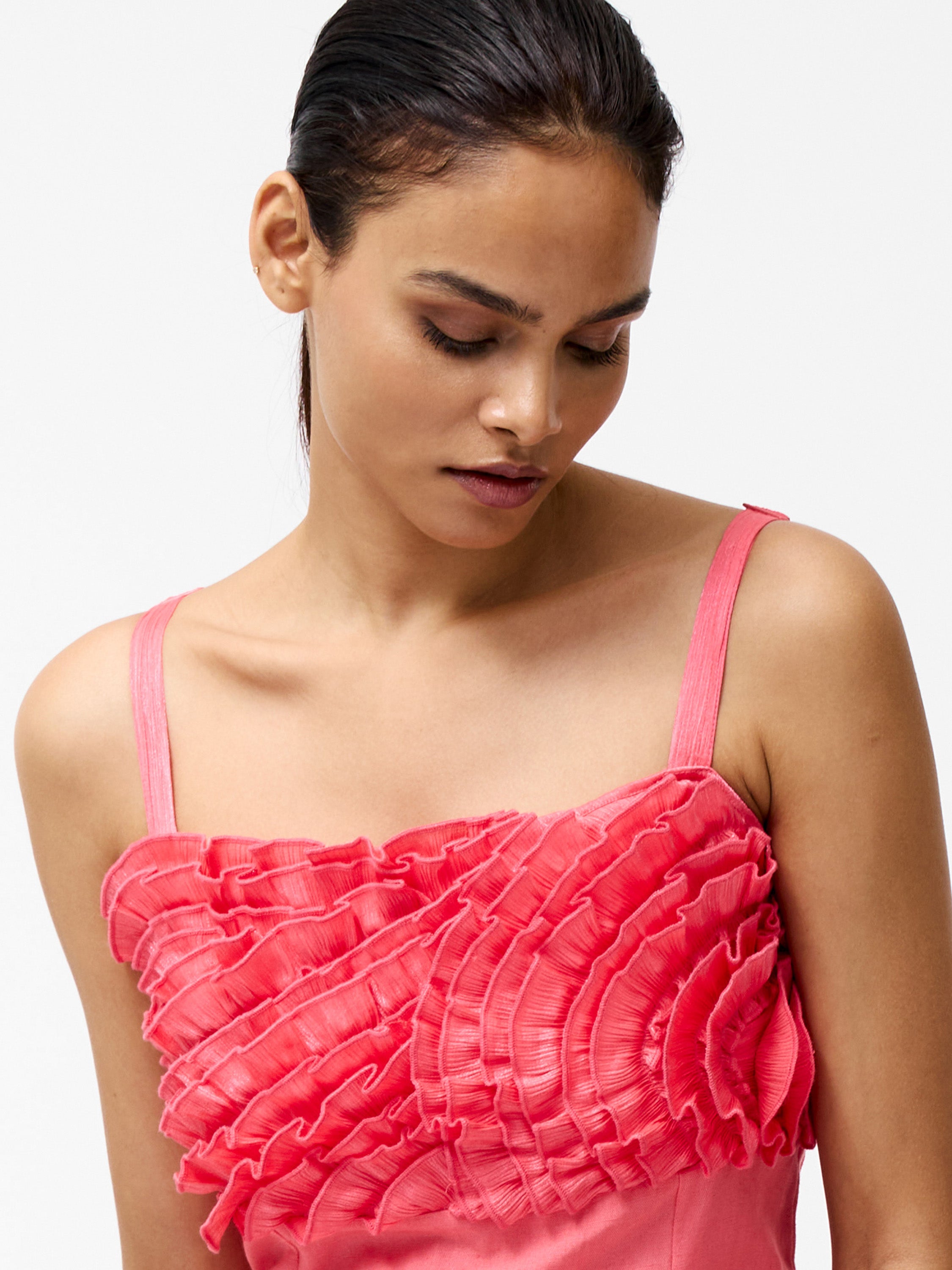 carolina k alex maxi dress Carolina K Almara Dress – Navy Dress with White Appliqué Embroidery –  Maison Djouf