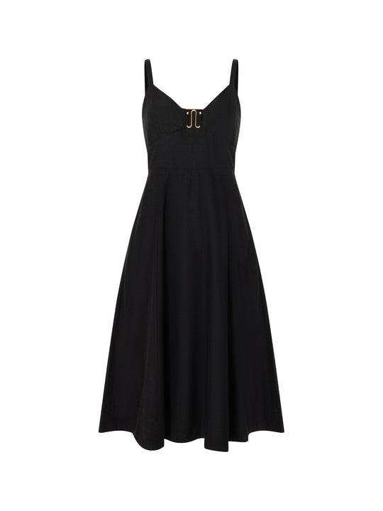 Ariette Strappy Midi Dress