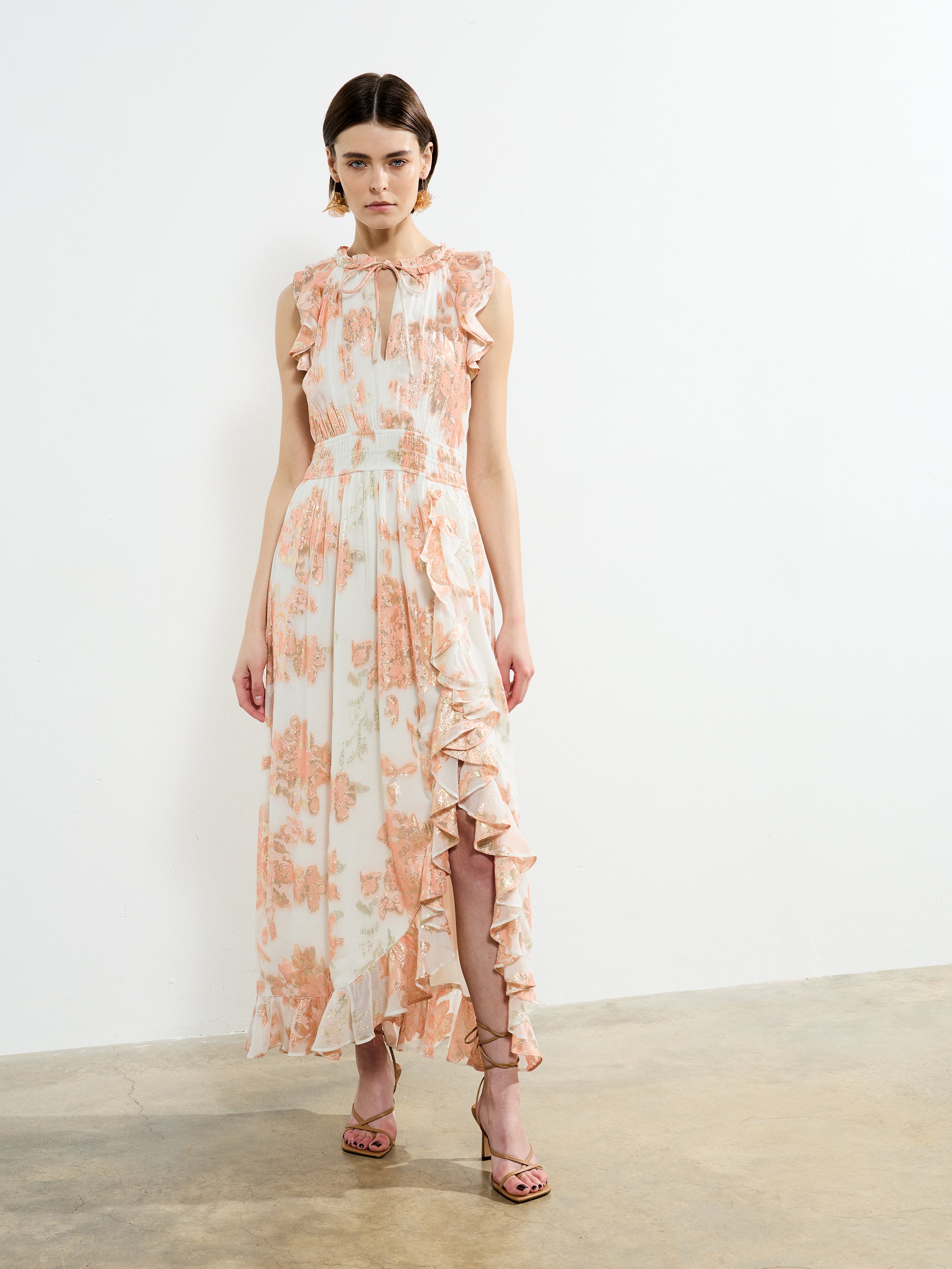 fcuk midi dress French Connection Aleska Textured Dress