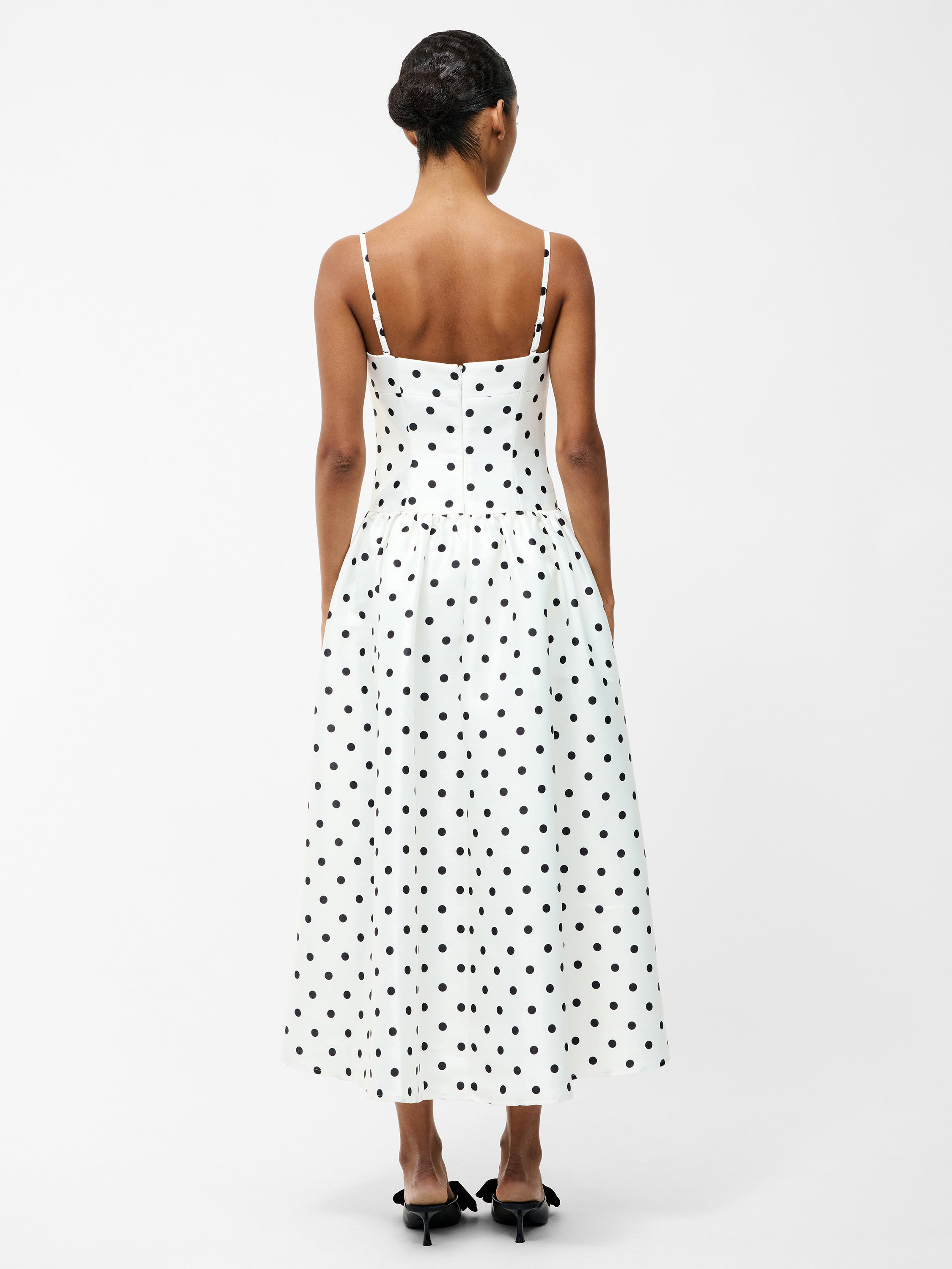 Polka Dot Midi Dress