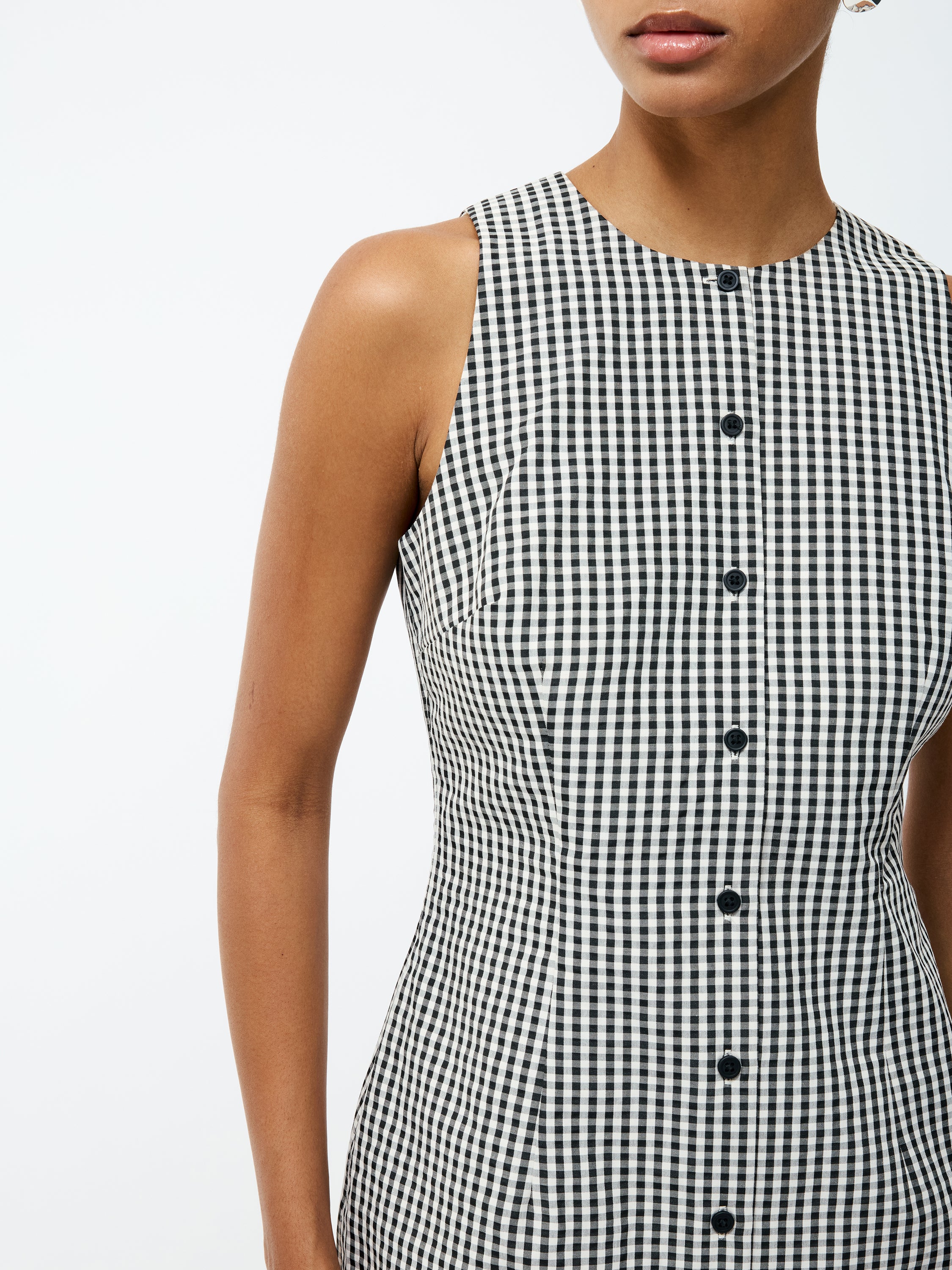 Gingham Mini Dress