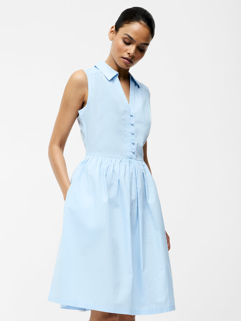 Sleeveless Smock Dress