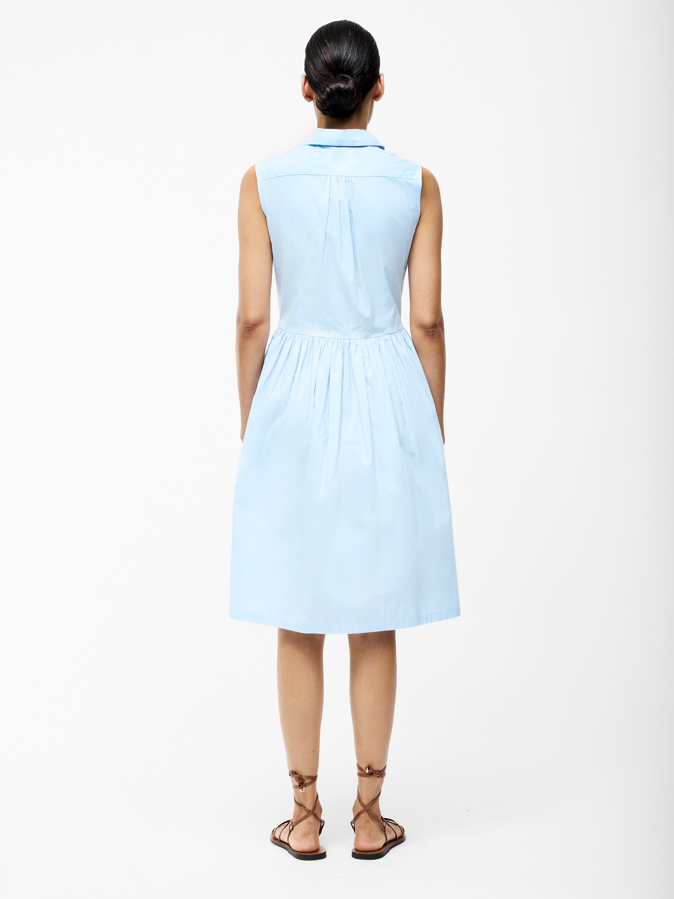 Sleeveless Smock Dress