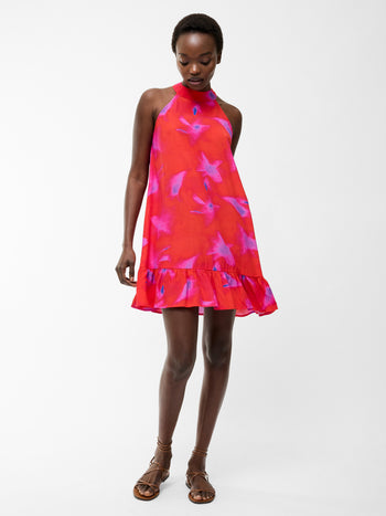 Christy Halterneck Swing Dress