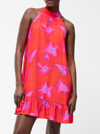 Christy Halterneck Swing Dress