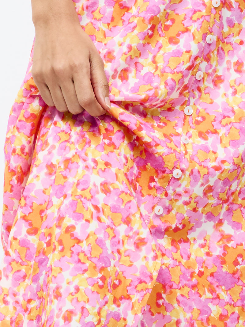Cass Button Dress