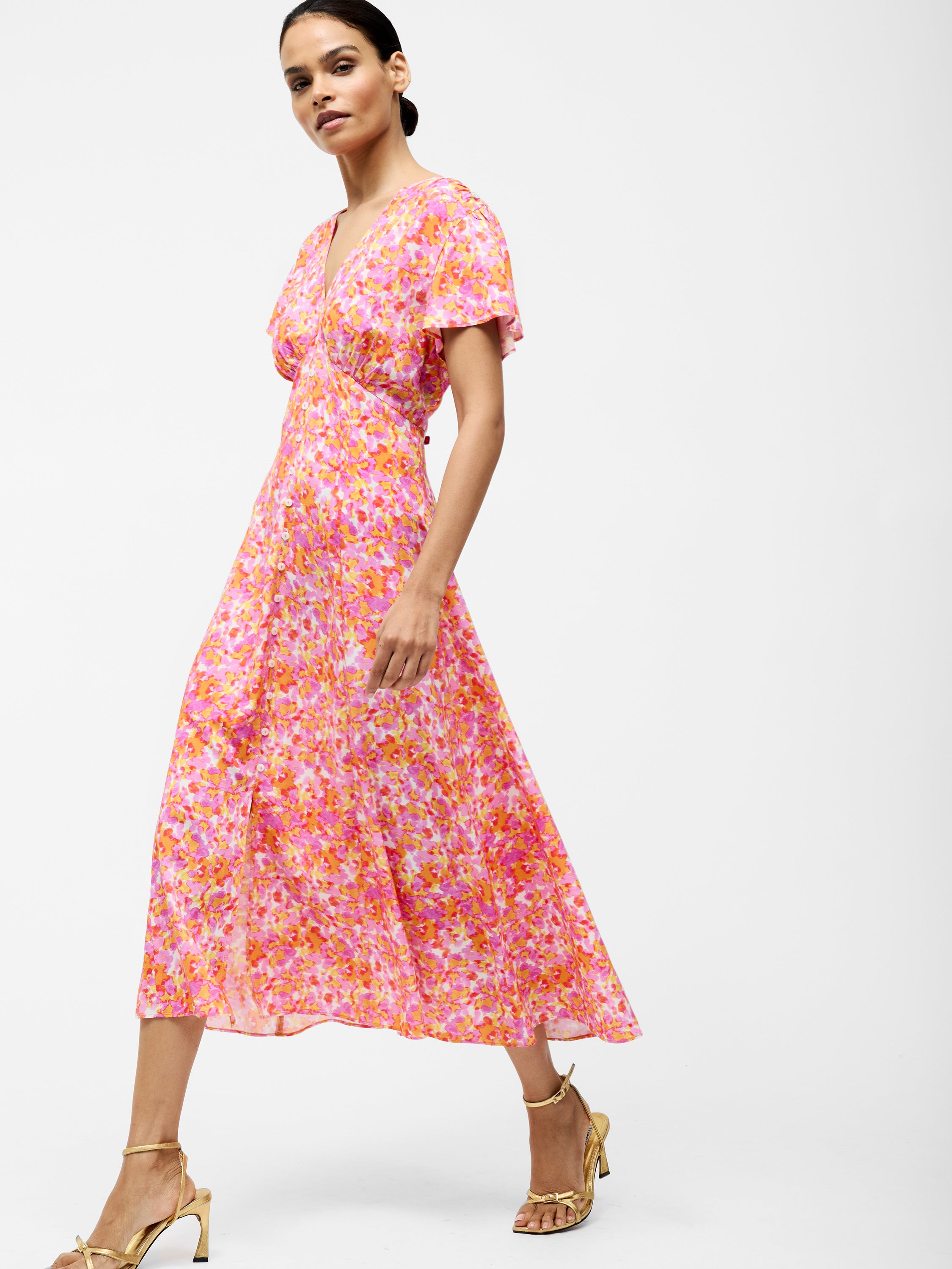Cass Button Dress
