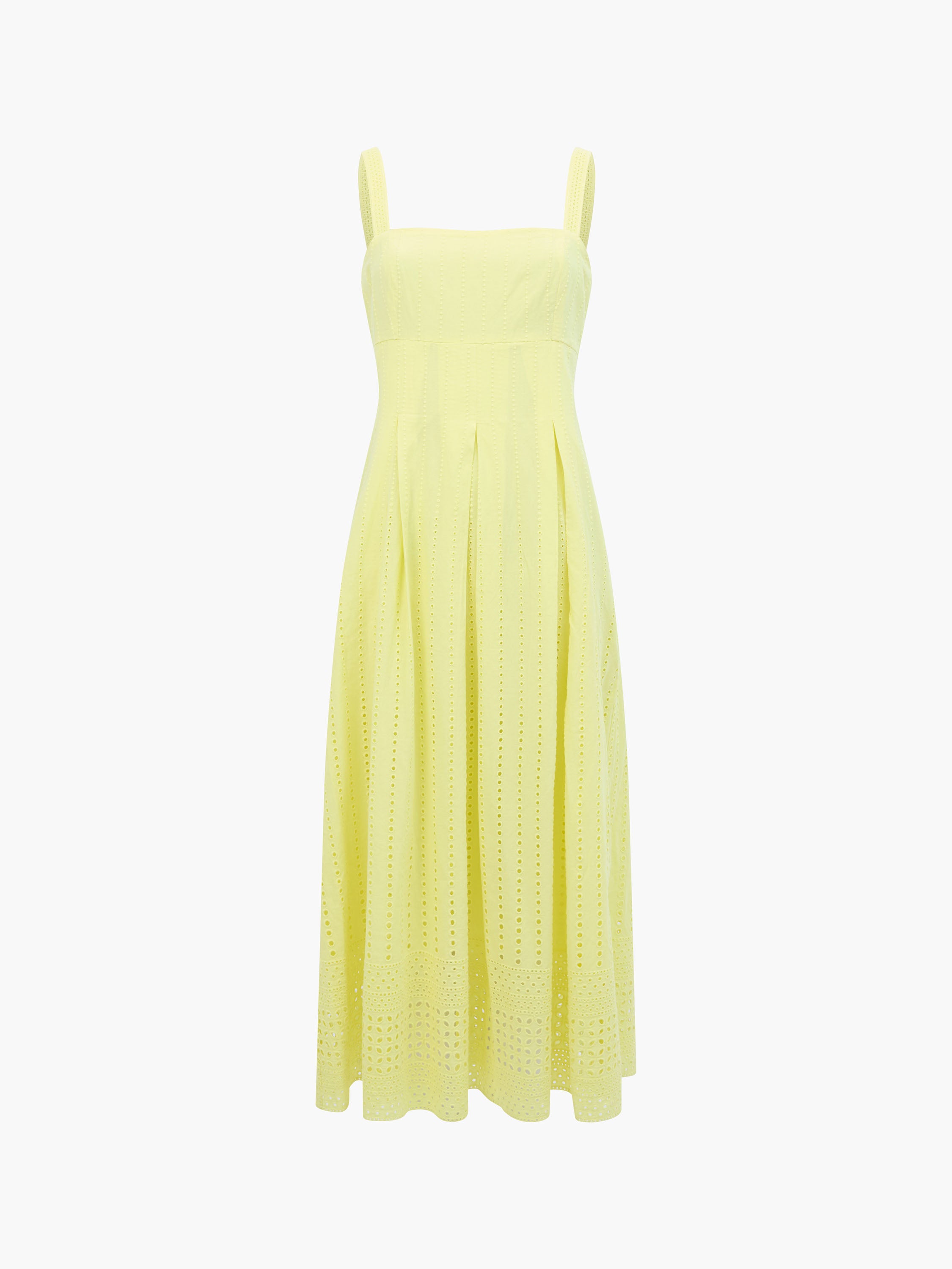 Broderie Strap Dress