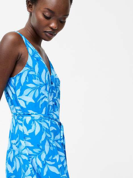 Avalina V Neck Sleeveless Midi Dress