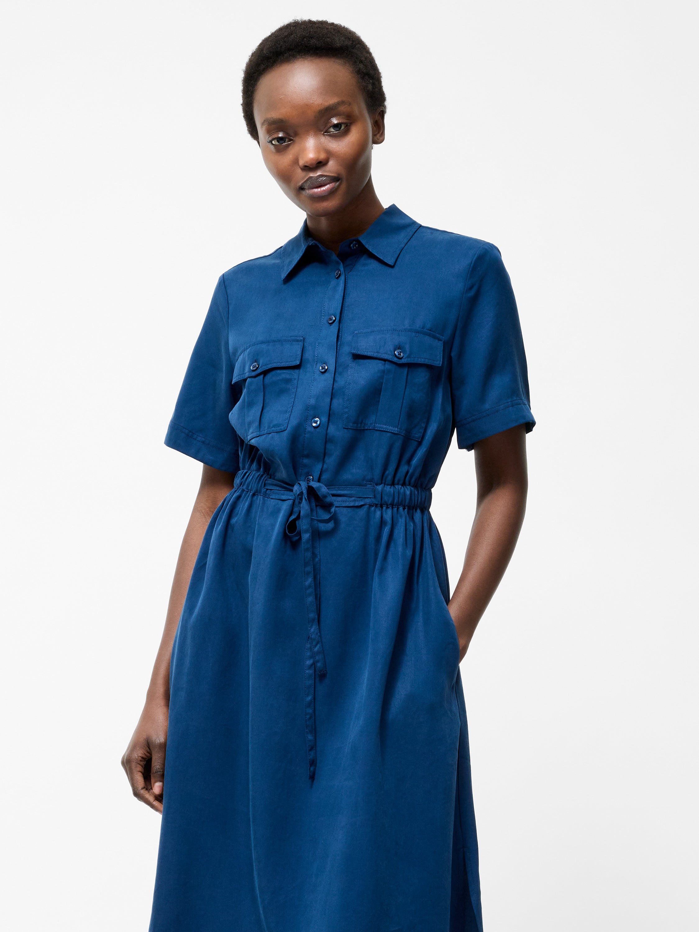 Pocket Shirt Dress Pocket Shirt Dress