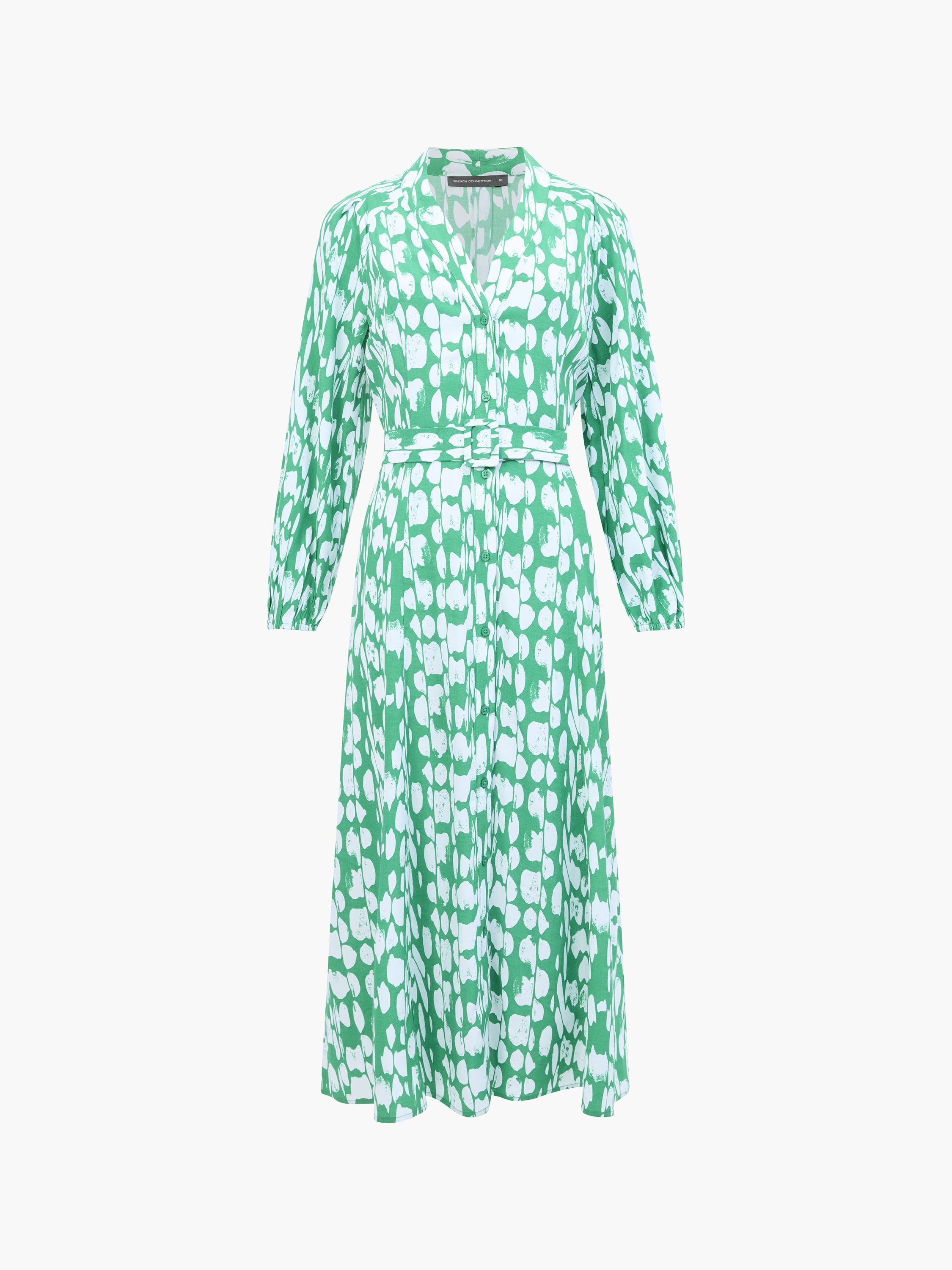 Islanna Long Sleeve Belted Midi Dress