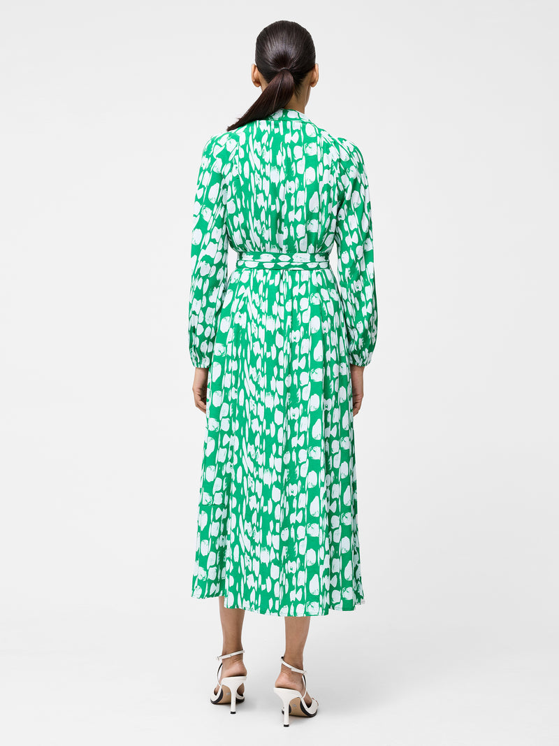 Islanna Long Sleeve Belted Midi Dress