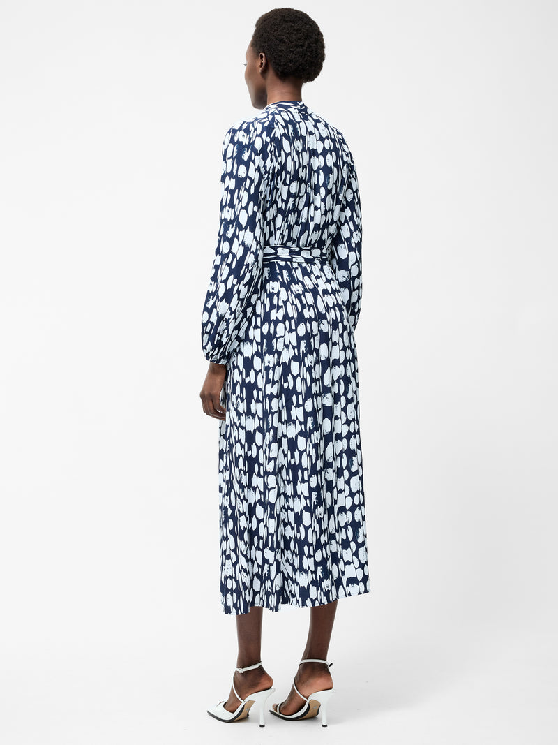 Islanna Long Sleeve Belted Midi Dress