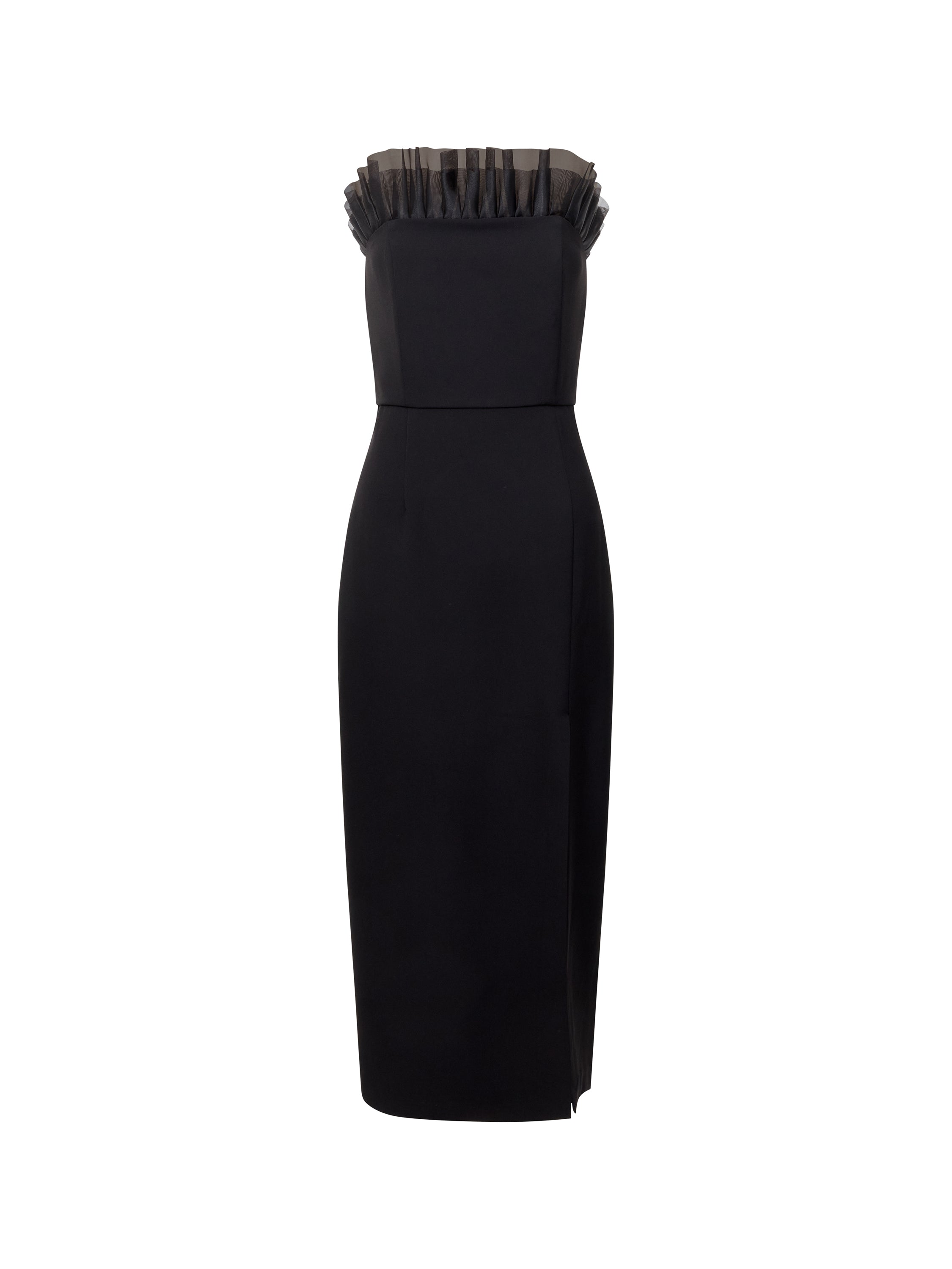 Organza Mix Frill Dress