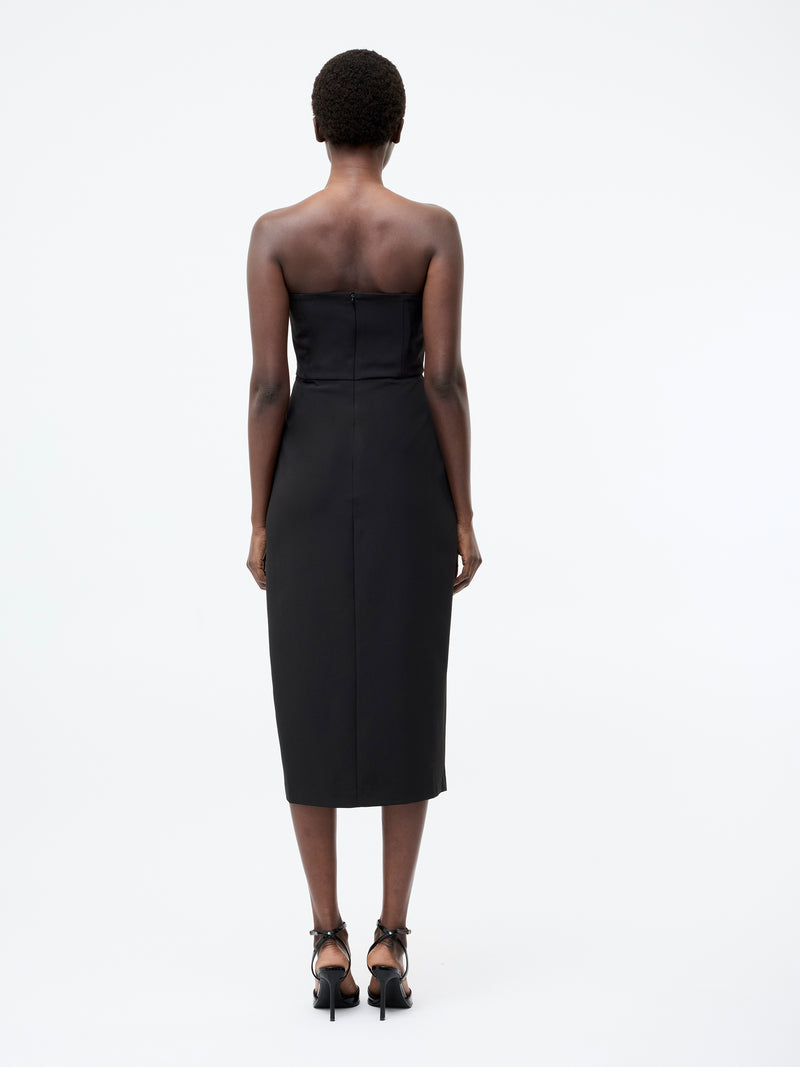 Organza Mix Frill Dress
