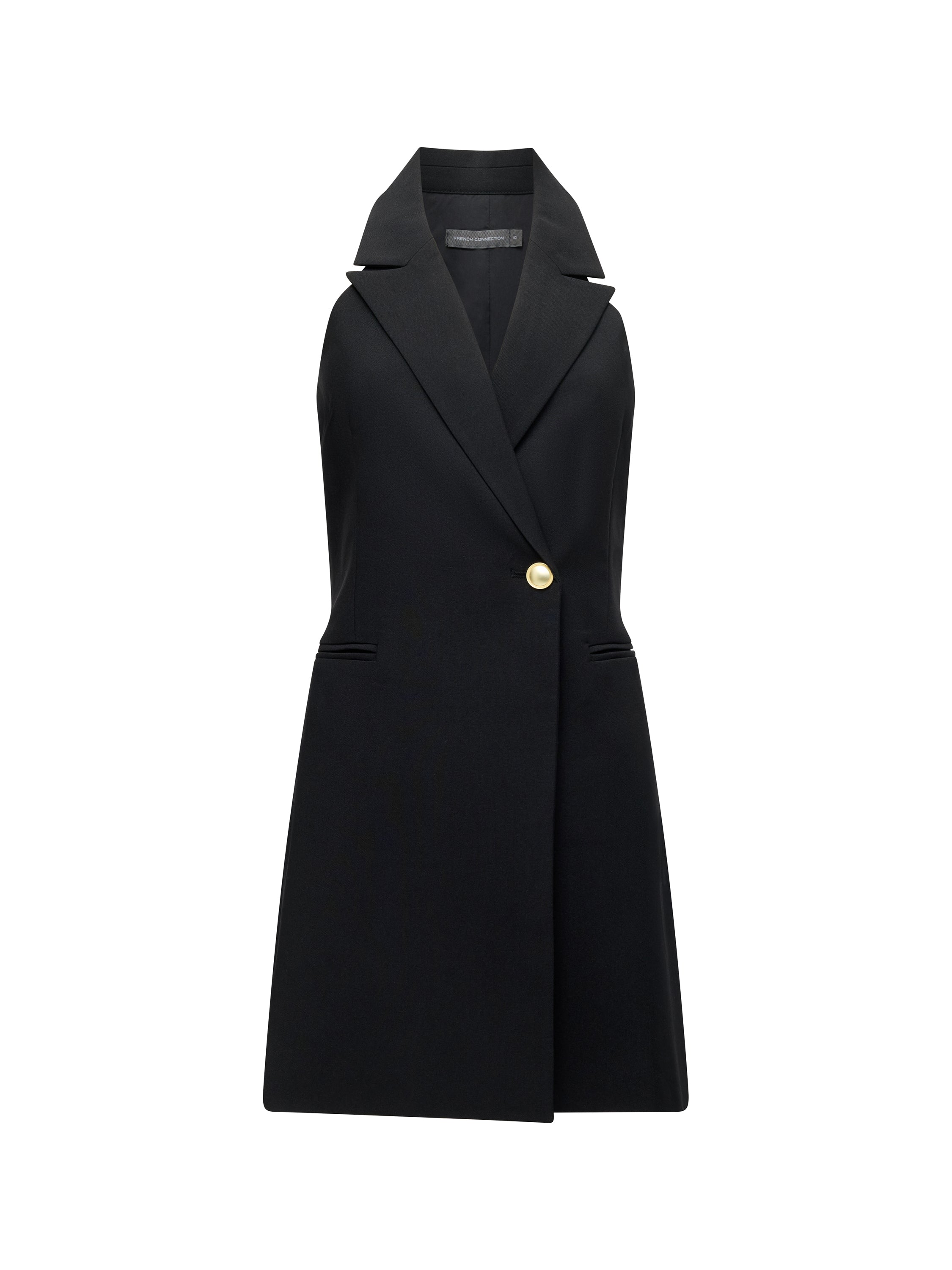 Halter Blazer Dress