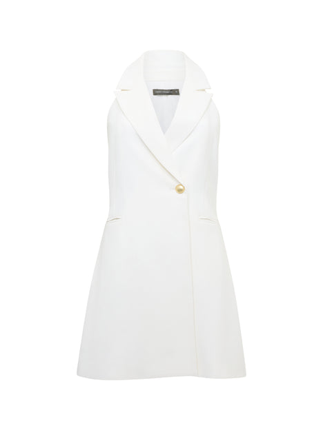 Halterneck Blazer Mini Dress