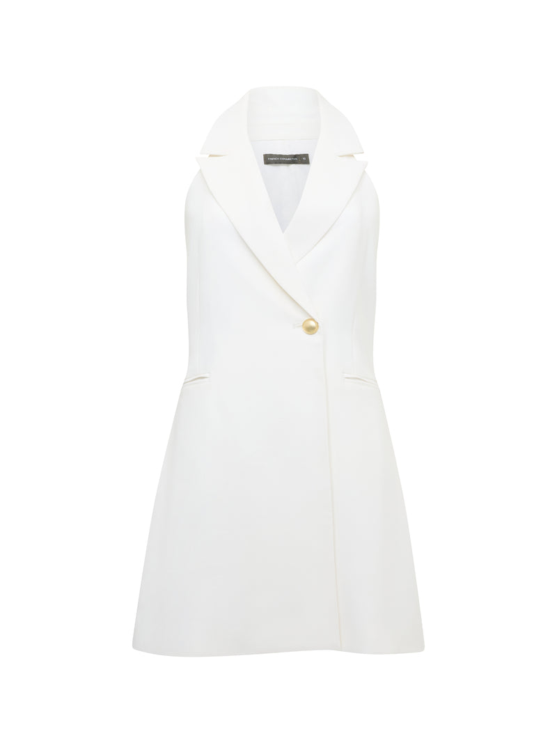Halterneck Blazer Mini Dress