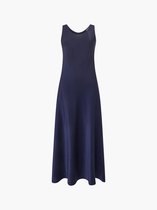 Scoop Satin Slip Dress