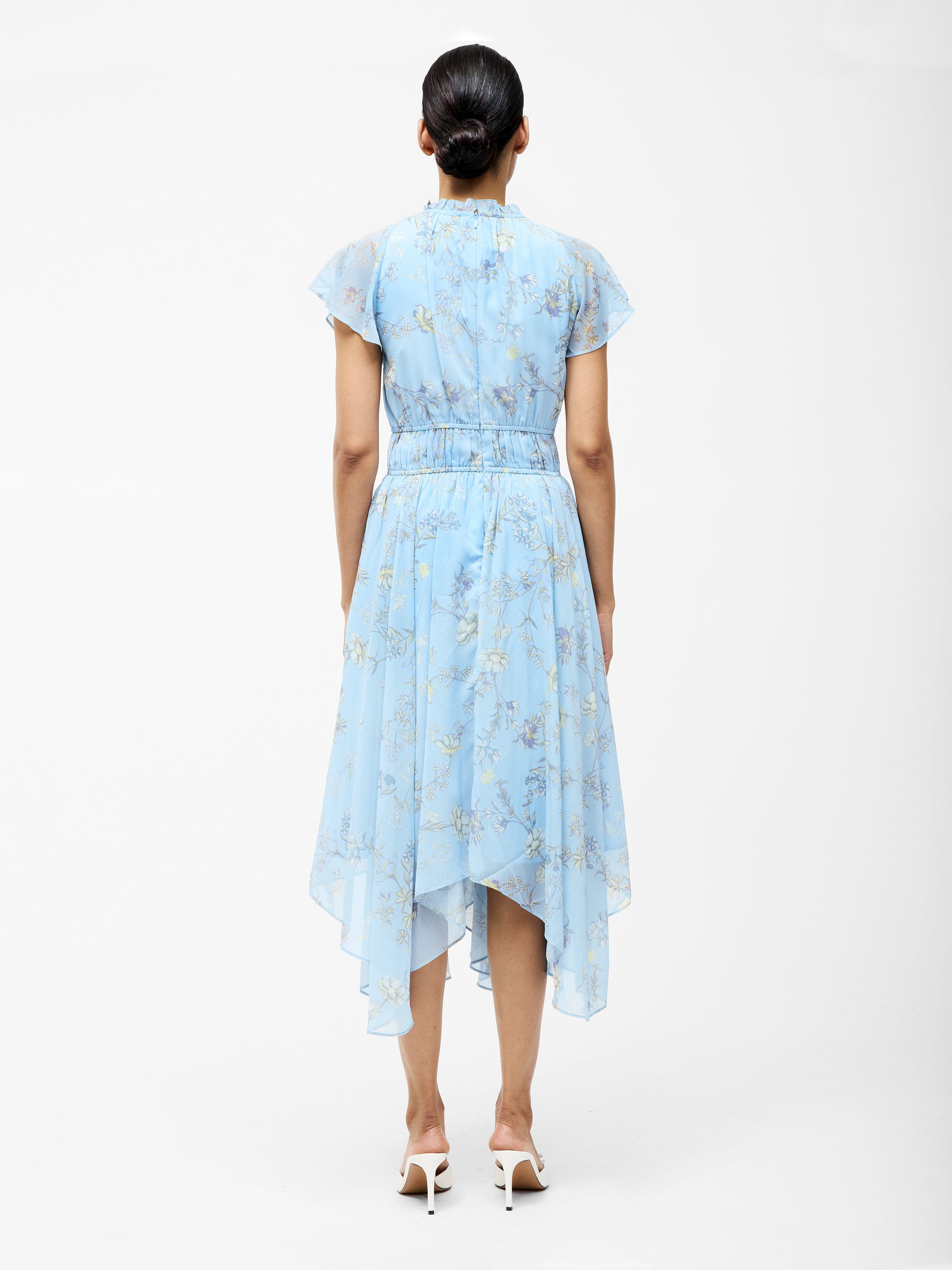 Diana Gathered Flowing Dress