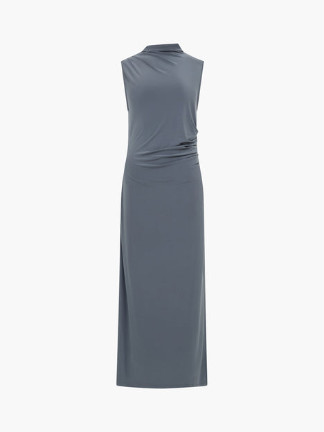 Samira Jersey High Neck Dress