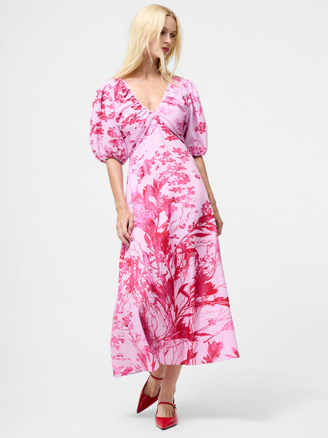 Isla Odette V Neck Tea Dress
