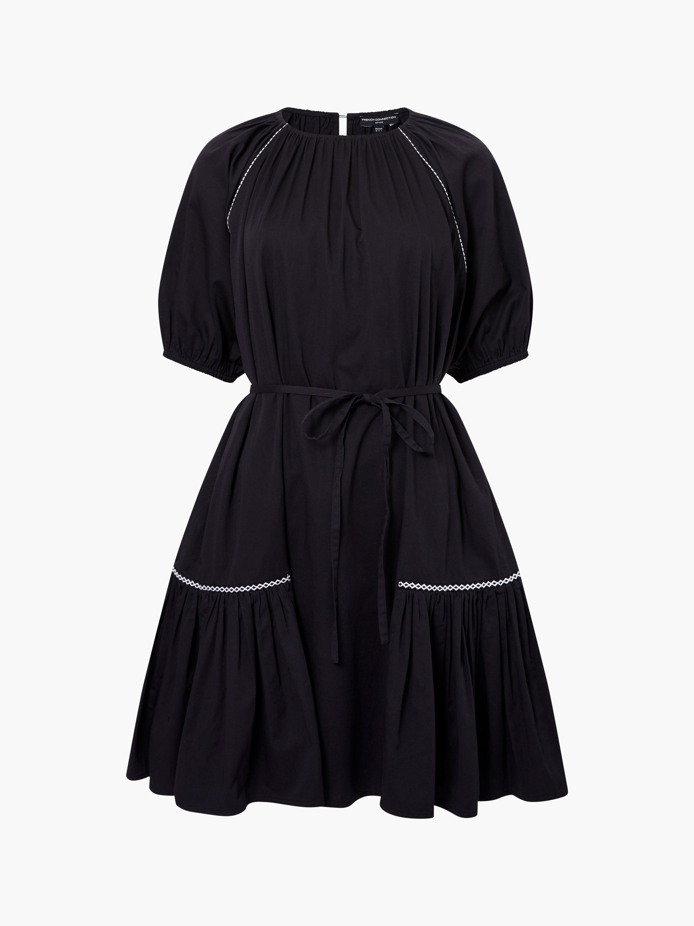 Alexis Cotton Pleated Mini Dress