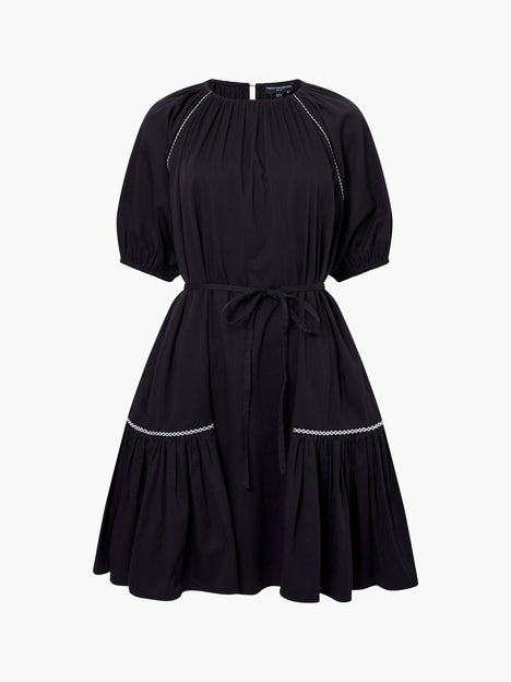 Alexis Cotton Pleated Mini Dress