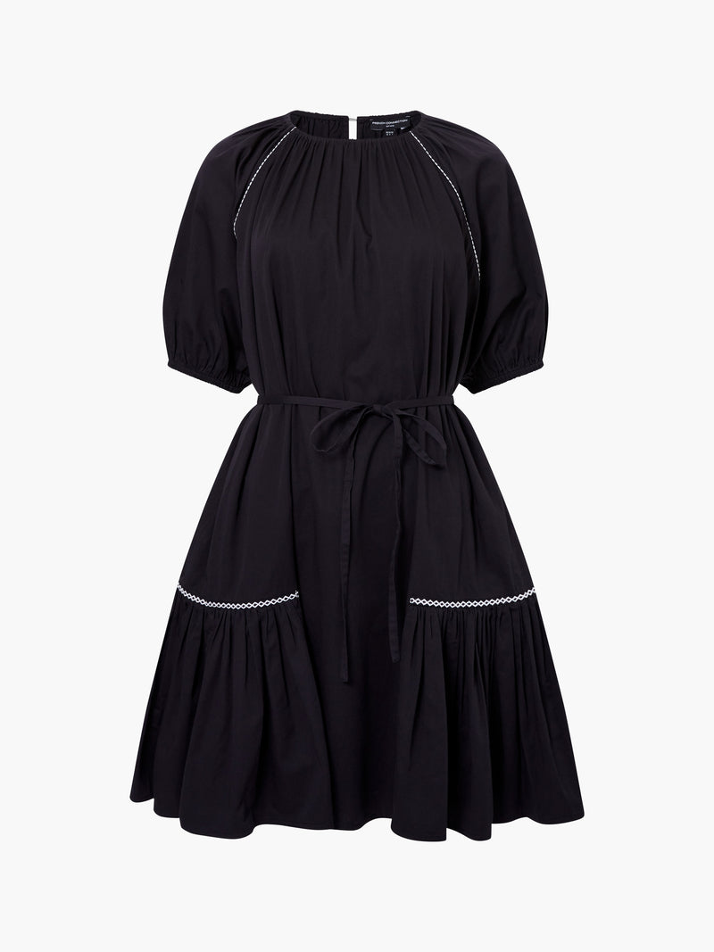 Alexis Cotton Pleated Mini Dress