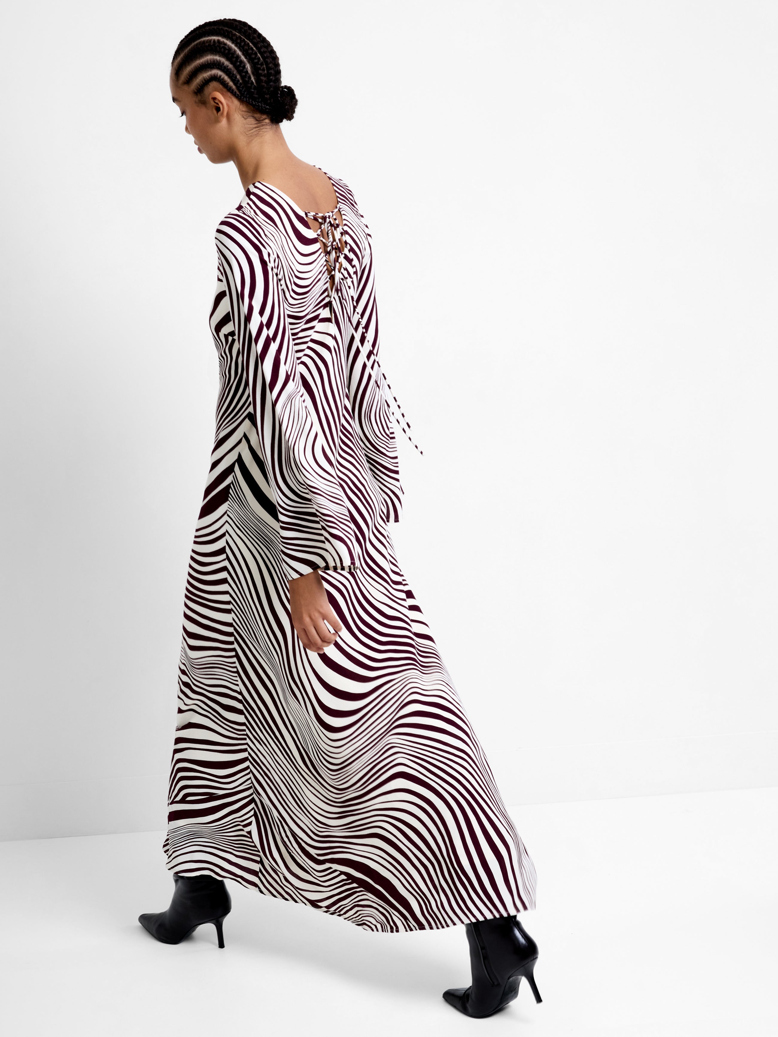 Ziggy Lara Tie Back Maxi Dress