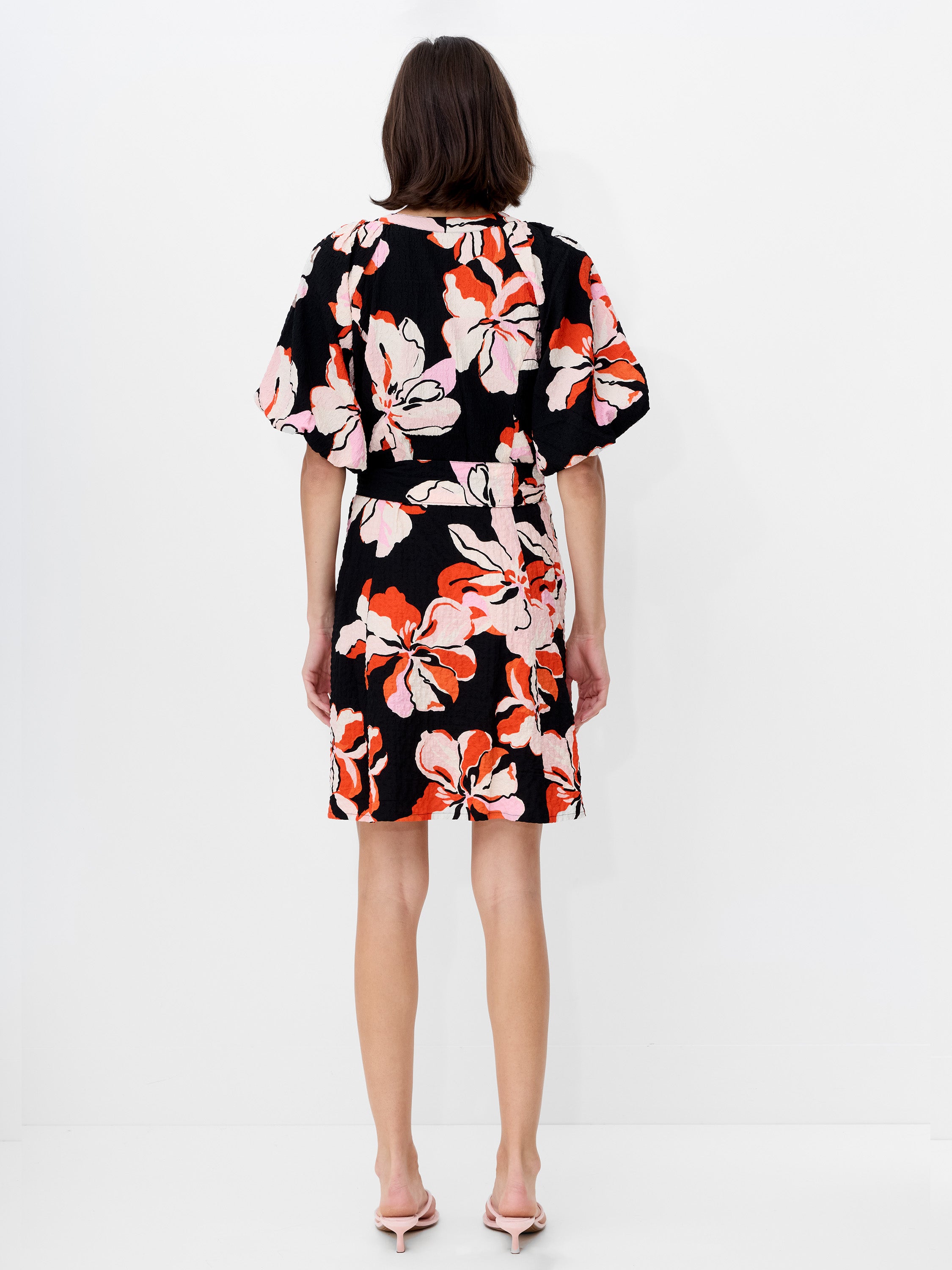 Milani Rhian Puff Sleeve Mini Dress