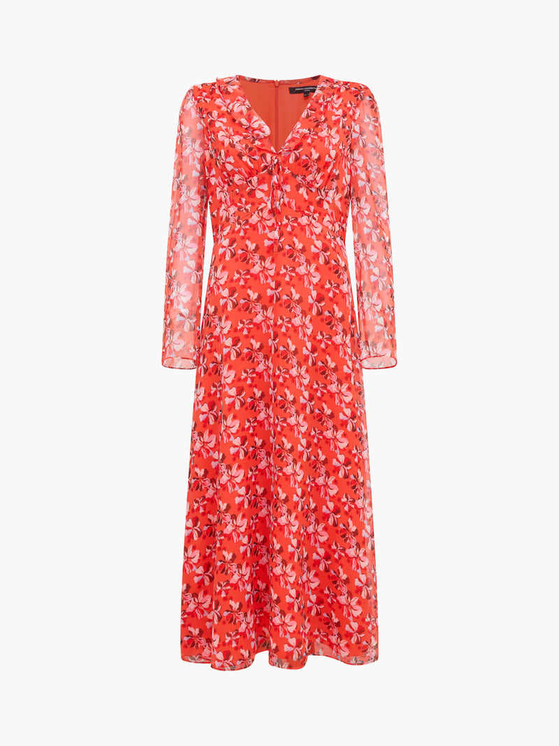 Rebecca Emina V Neck Dress