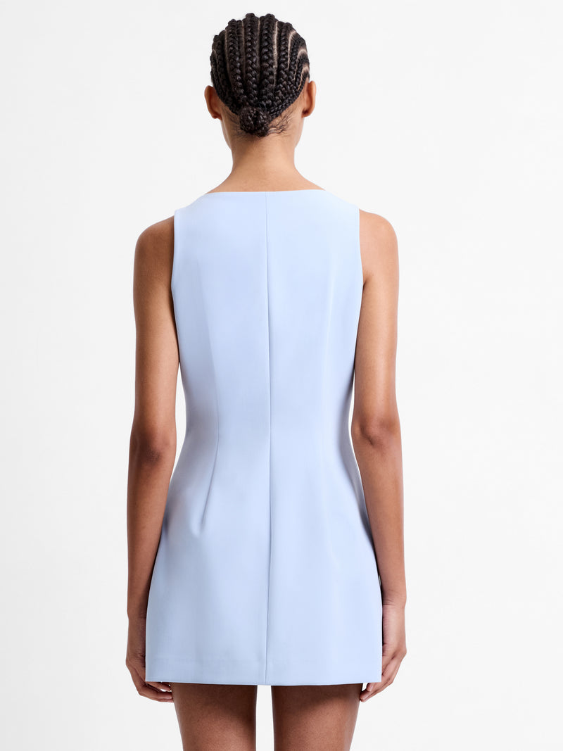 Azra Twill Button Down Mini Dress