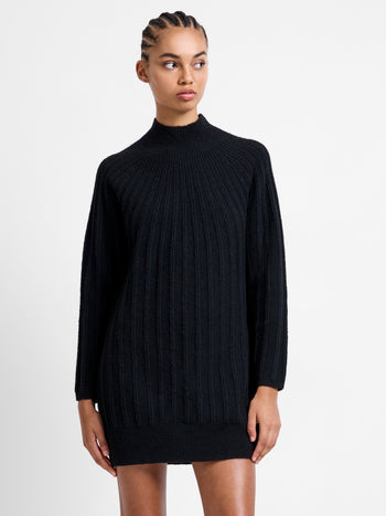 Kezia Recycled Mock Rib Knitted Dress