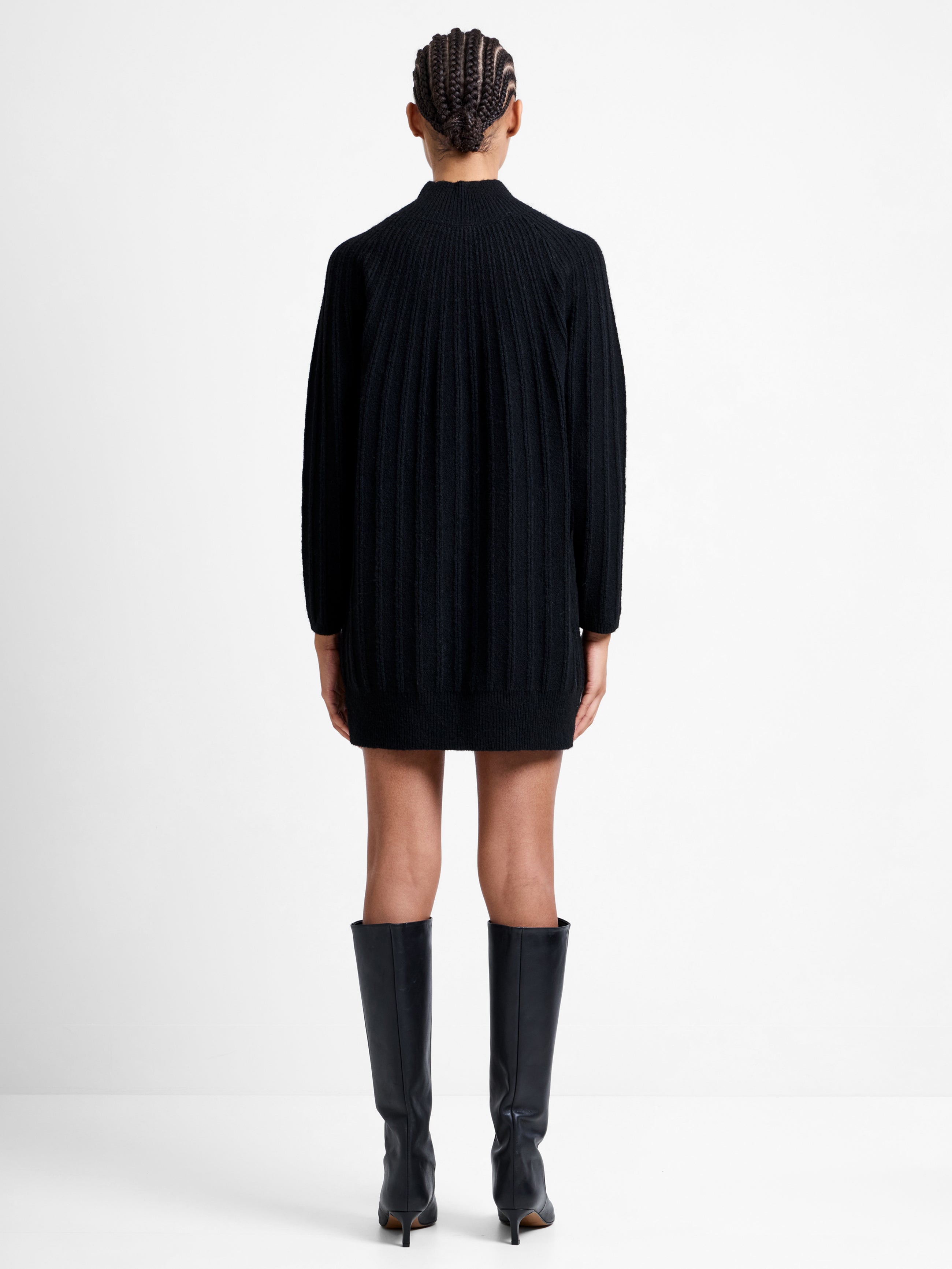 french connection black knit dress Maxime Knit Mini Dress