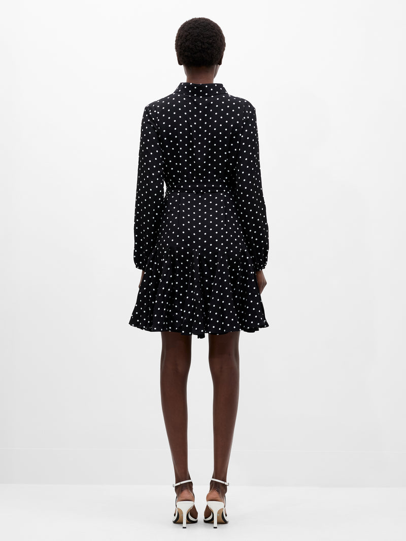 Polka Dot Swing Dress