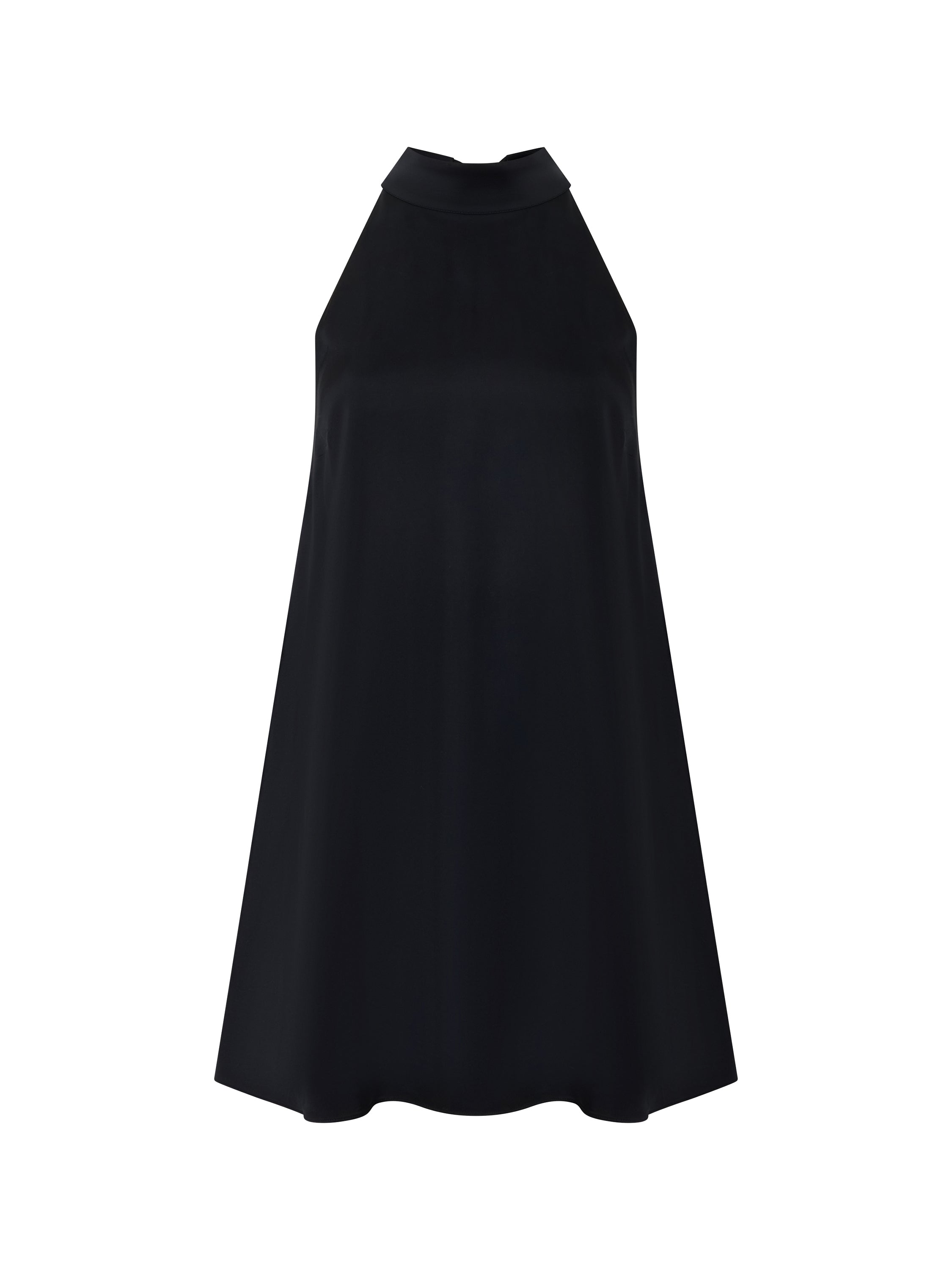 Ennis Eco Satin Babydoll Mini Dress