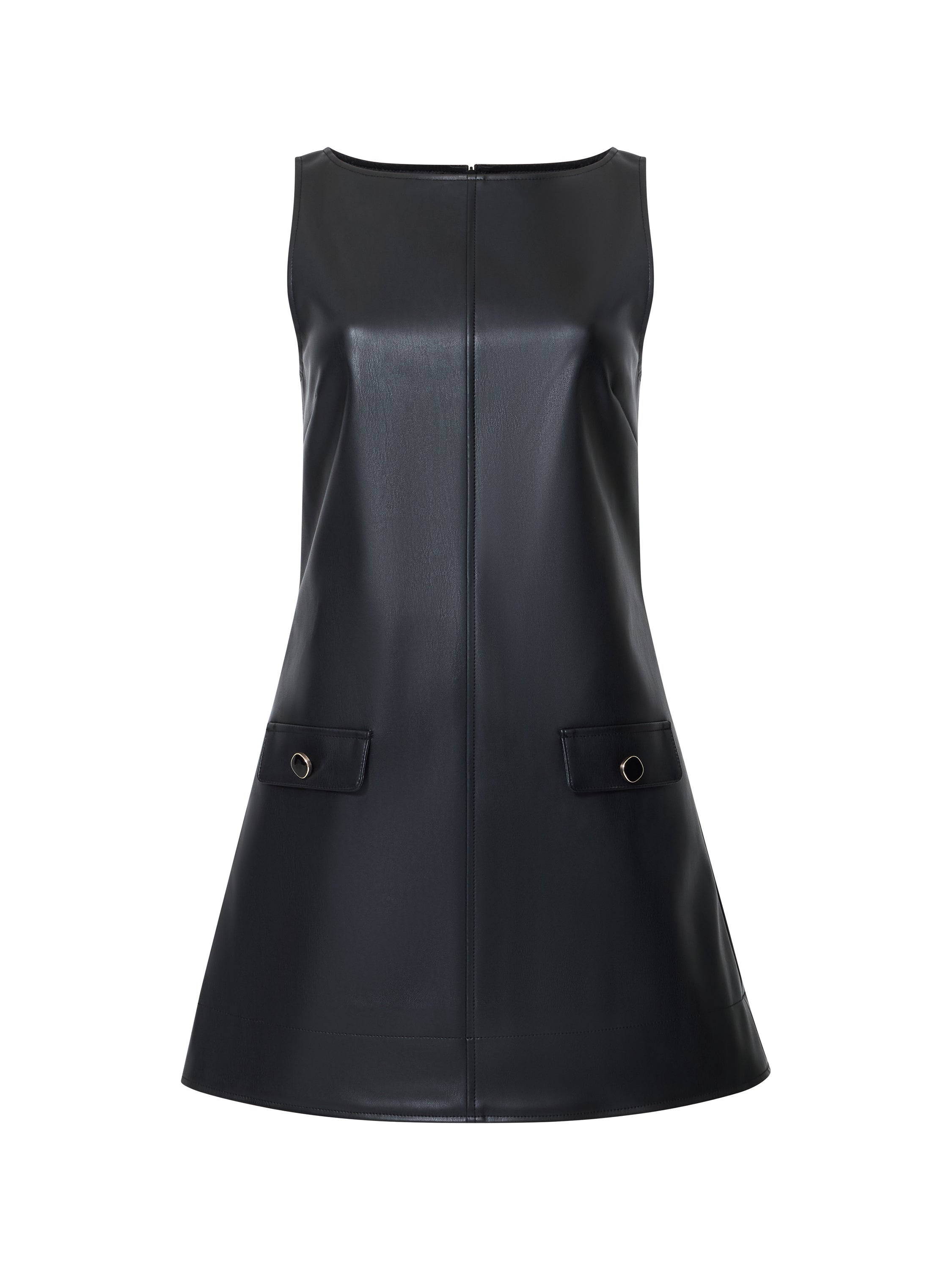 Dessa Faux Leather Mini Dress