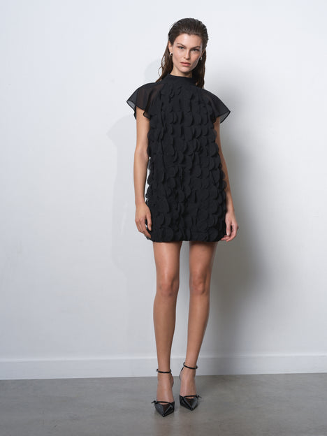 Diane Georgette Mini Dress