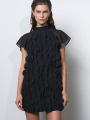 Diane Georgette Mini Dress