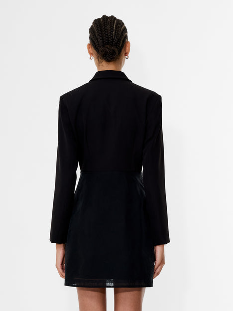 Darcy Embellished Tailored Mini Dress