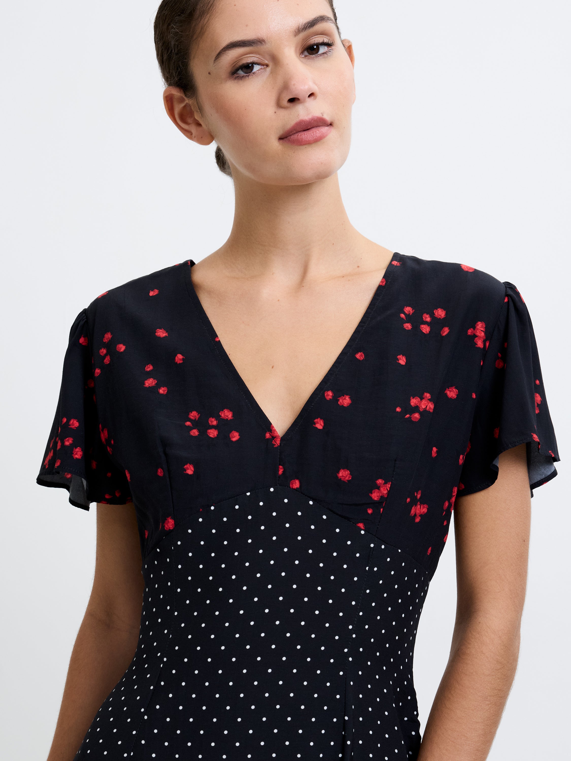 Floramour Spot Tea Dress