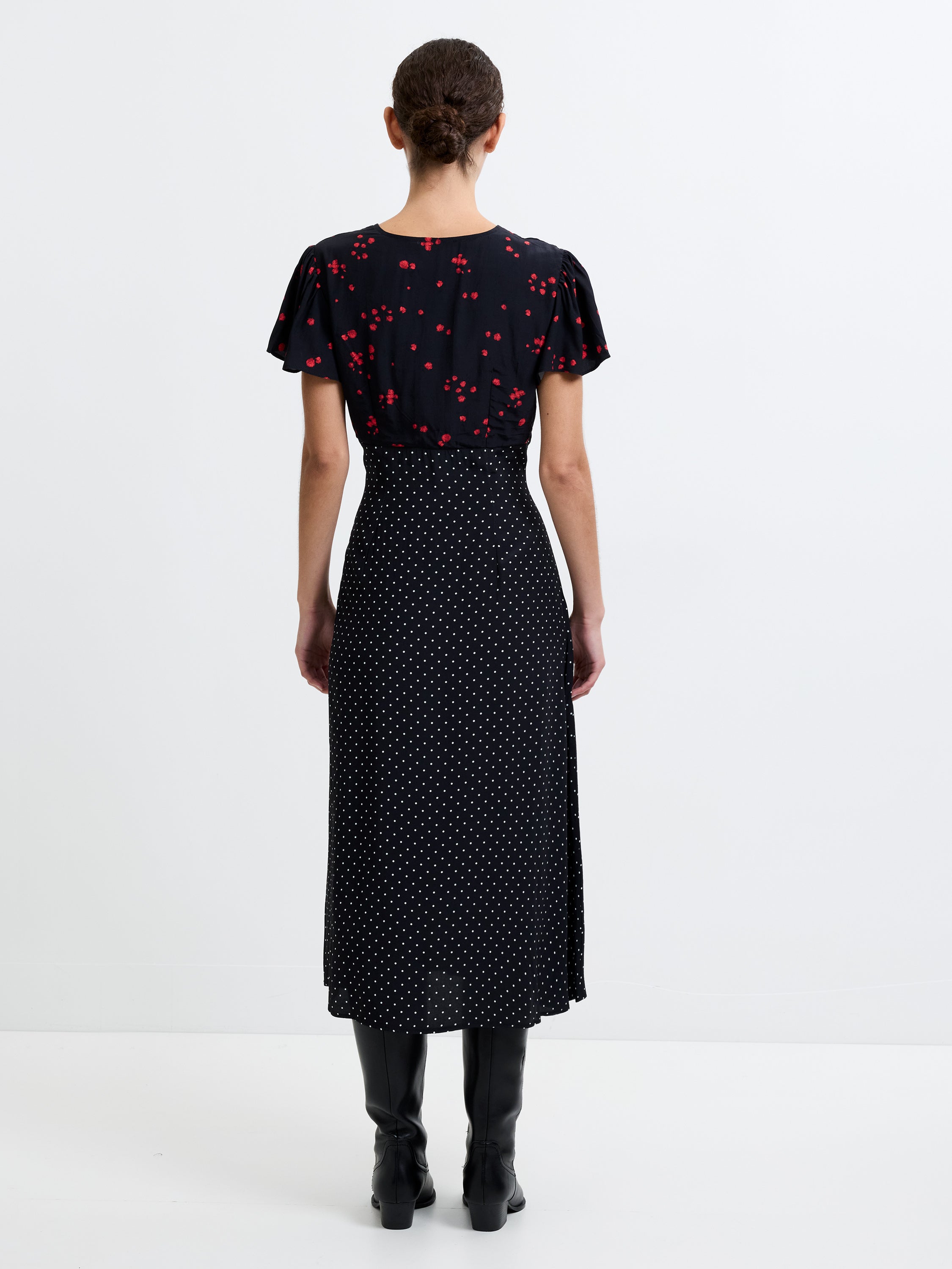 Floramour Spot Tea Dress