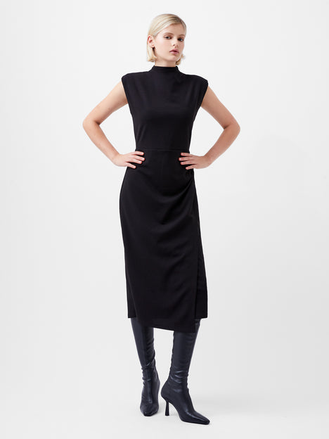 Textured Jersey Dress