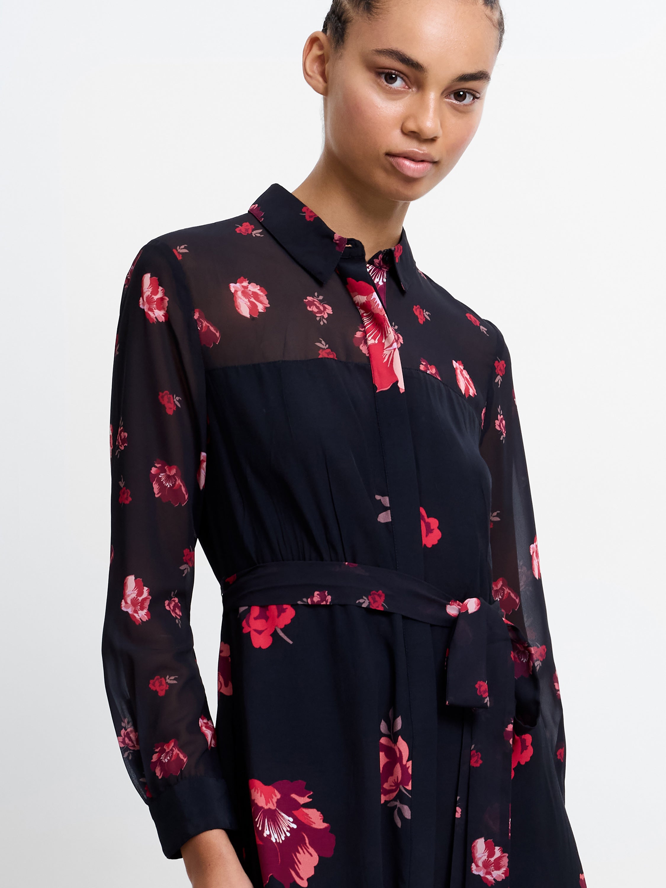 Ella Rose Shirt Dress