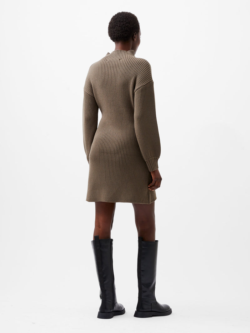 Babysoft Bishop Sleeve Knitted Dress