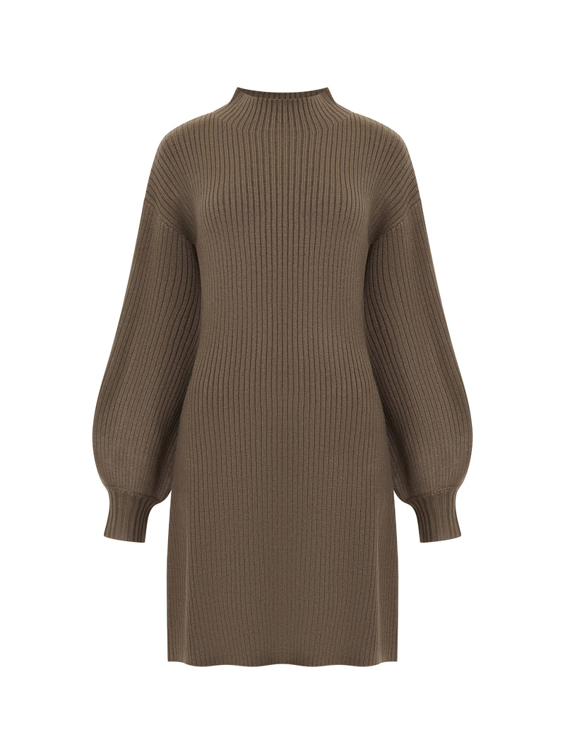 Babysoft Bishop Sleeve Knitted Dress