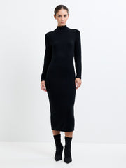 Babysoft Mock Neck Dress
