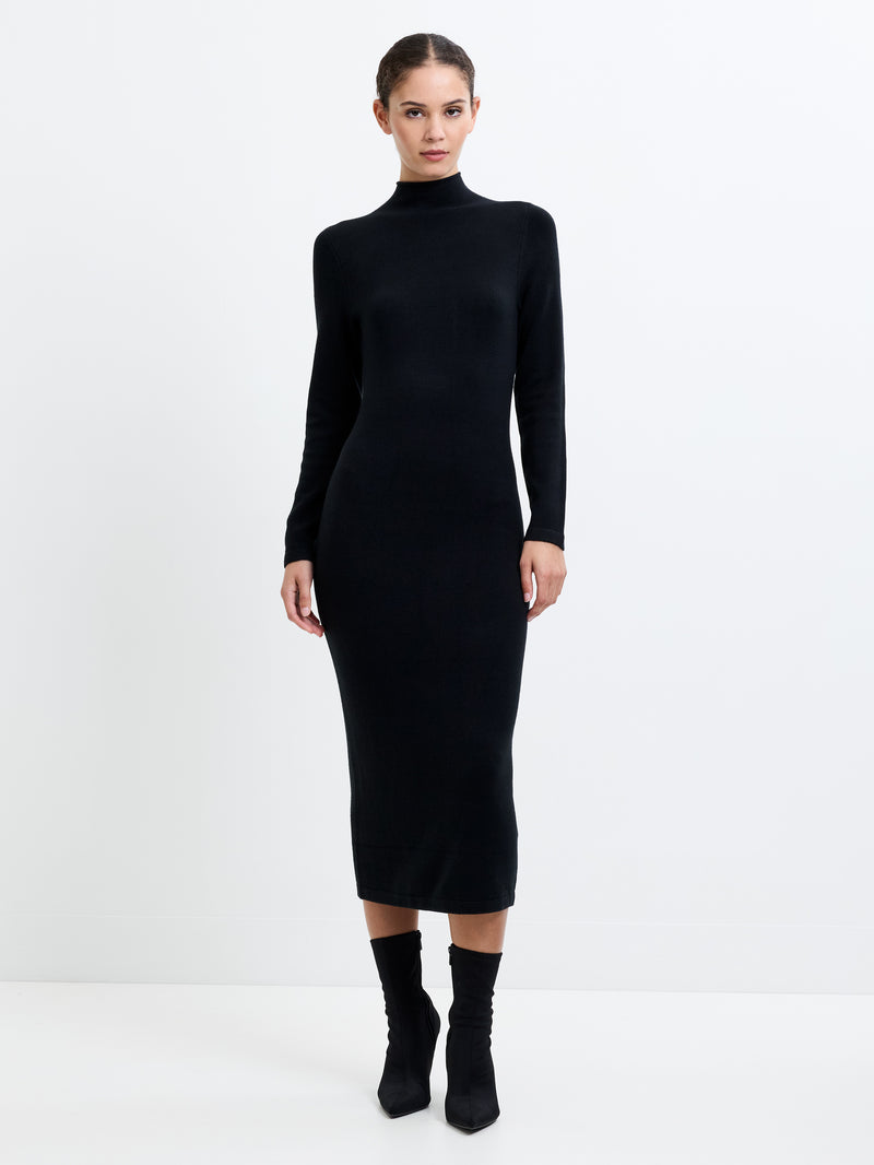 Babysoft Mock Neck Dress