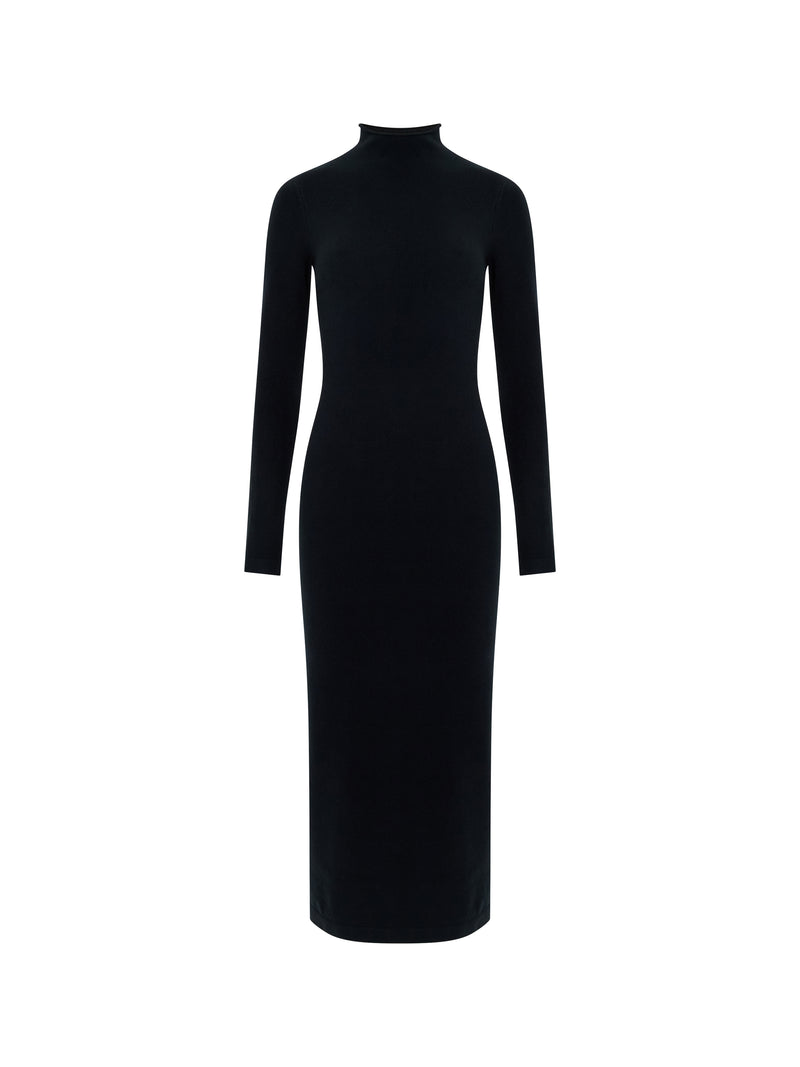Babysoft Mock Neck Dress